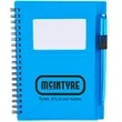 FSC® Mix 5.5" x 7" Star Spiral Notebook with Pen | https://www.bestnamebadges.com