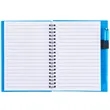 FSC® Mix 5.5" x 7" Star Spiral Notebook with Pen | https://www.bestnamebadges.com