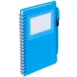 FSC® Mix 5.5" x 7" Star Spiral Notebook with Pen | https://www.bestnamebadges.com