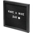 Felt Board with Letters | https://www.bestnamebadges.com