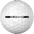 Srixon Q-STAR ULTISPEED Golf Balls - 3 Pack | https://www.bestnamebadges.com