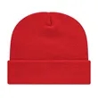 Cap America Knit Cap with Cuff | https://www.bestnamebadges.com