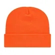 Cap America Knit Cap with Cuff | https://www.bestnamebadges.com