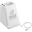 Wireless Charger Pen Holder/Dual Outputs | https://www.bestnamebadges.com
