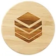 FSC® 100% Bamboo lid 14oz Brees Copper Vac Tumbler | https://www.bestnamebadges.com