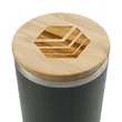 FSC® 100% Bamboo lid 14oz Brees Copper Vac Tumbler | https://www.bestnamebadges.com
