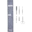 THE GOODS™ Recycled Felt 6-Piece Manicure Set | https://www.bestnamebadges.com