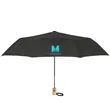 42" Recycled Folding Auto Open Umbrella | https://www.bestnamebadges.com