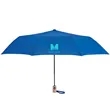 42" Recycled Folding Auto Open Umbrella | https://www.bestnamebadges.com