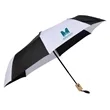 42" Recycled Folding Auto Open Umbrella | https://www.bestnamebadges.com