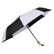 42" Recycled Folding Auto Open Umbrella | https://www.bestnamebadges.com