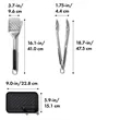 OXO 3-piece Grilling Set | https://www.bestnamebadges.com
