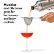 OXO Steel 6-piece Barware Set | https://www.bestnamebadges.com