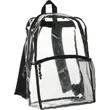 Vue Clear PVC Backpack | https://www.bestnamebadges.com