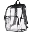 Vue Clear PVC Backpack | https://www.bestnamebadges.com
