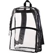 Vue Clear PVC Backpack | https://www.bestnamebadges.com