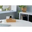 Bamboo Fast Wirelsss Charging Dock Station | https://www.bestnamebadges.com