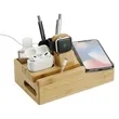 Bamboo Fast Wirelsss Charging Dock Station | https://www.bestnamebadges.com