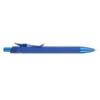 Metallic Recycled Aluminum Soft Touch Gel Pen | https://www.bestnamebadges.com