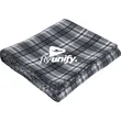 Plaid Fleece Blanket | https://www.bestnamebadges.com