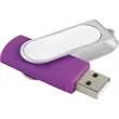 Domeable Rotate Flash Drive 1GB | https://www.bestnamebadges.com
