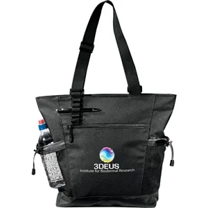 Urban Passage Zippered Travel Business Tote | https://www.bestnamebadges.com