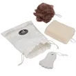 3-Piece Jute Spa Set | https://www.bestnamebadges.com