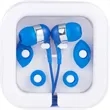 Color Pop Earbuds w/ Microphone | https://www.bestnamebadges.com