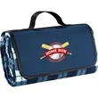 Padded Water-Resistant Fleece Picnic Blanket | https://www.bestnamebadges.com