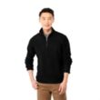 Men's BOWLEN Polyfleece Qtr Zip | https://www.bestnamebadges.com