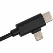 5-in-1 Recycled Long Charging Cable | https://www.bestnamebadges.com