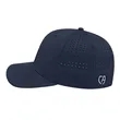 Cap America Perforated Performance Snap Back Cap | https://www.bestnamebadges.com