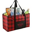 Buffalo Plaid Utility Tote | https://www.bestnamebadges.com