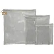 Recycled Cotton Mesh Cinch Pouch Set | https://www.bestnamebadges.com