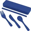 Recycled Plastic Utensil To Go Set | https://www.bestnamebadges.com