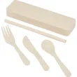 Recycled Plastic Utensil To Go Set | https://www.bestnamebadges.com