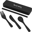 Recycled Plastic Utensil To Go Set | https://www.bestnamebadges.com