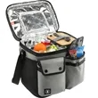 Arctic Zone® Repreve® 24 Can Double Pocket Cooler | https://www.bestnamebadges.com