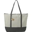 Repose 10oz Recycled Cotton Zippered Tote | https://www.bestnamebadges.com