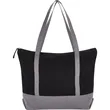 Repose 10oz Recycled Cotton Zippered Tote | https://www.bestnamebadges.com