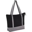 Repose 10oz Recycled Cotton Zippered Tote | https://www.bestnamebadges.com