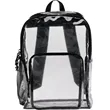 Lucent Deluxe Clear PVC Backpack | https://www.bestnamebadges.com