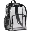 Lucent Deluxe Clear PVC Backpack | https://www.bestnamebadges.com