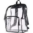 Lucent Deluxe Clear PVC Backpack | https://www.bestnamebadges.com