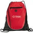 Peek Drawstring Bag | https://www.bestnamebadges.com