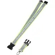 Recycled Polyester Reflective Lanyard | https://www.bestnamebadges.com