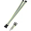Recycled Polyester Reflective Lanyard | https://www.bestnamebadges.com
