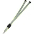 Recycled Polyester Reflective Lanyard | https://www.bestnamebadges.com
