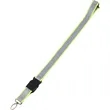 Recycled Polyester Reflective Lanyard | https://www.bestnamebadges.com