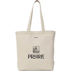 FEED Organic Cotton Shopper Tote | https://www.bestnamebadges.com